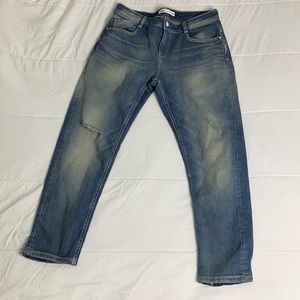 Zara boyfriend jeans size 8